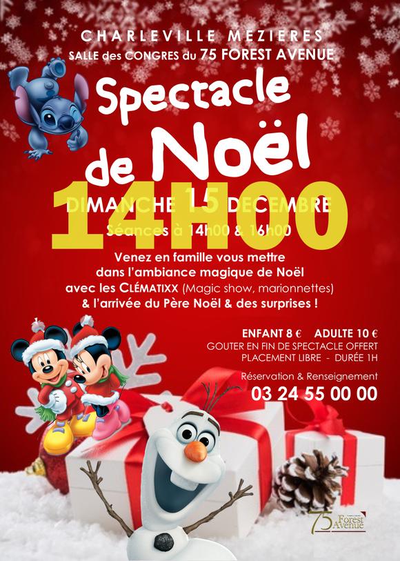 spectacle noel charleville