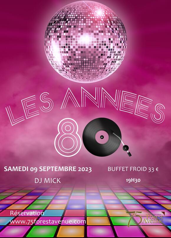 Soirée 80 au 75