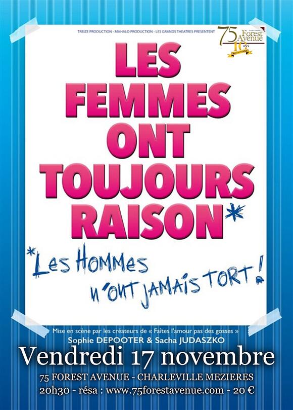 Les femmes ont toujours raison